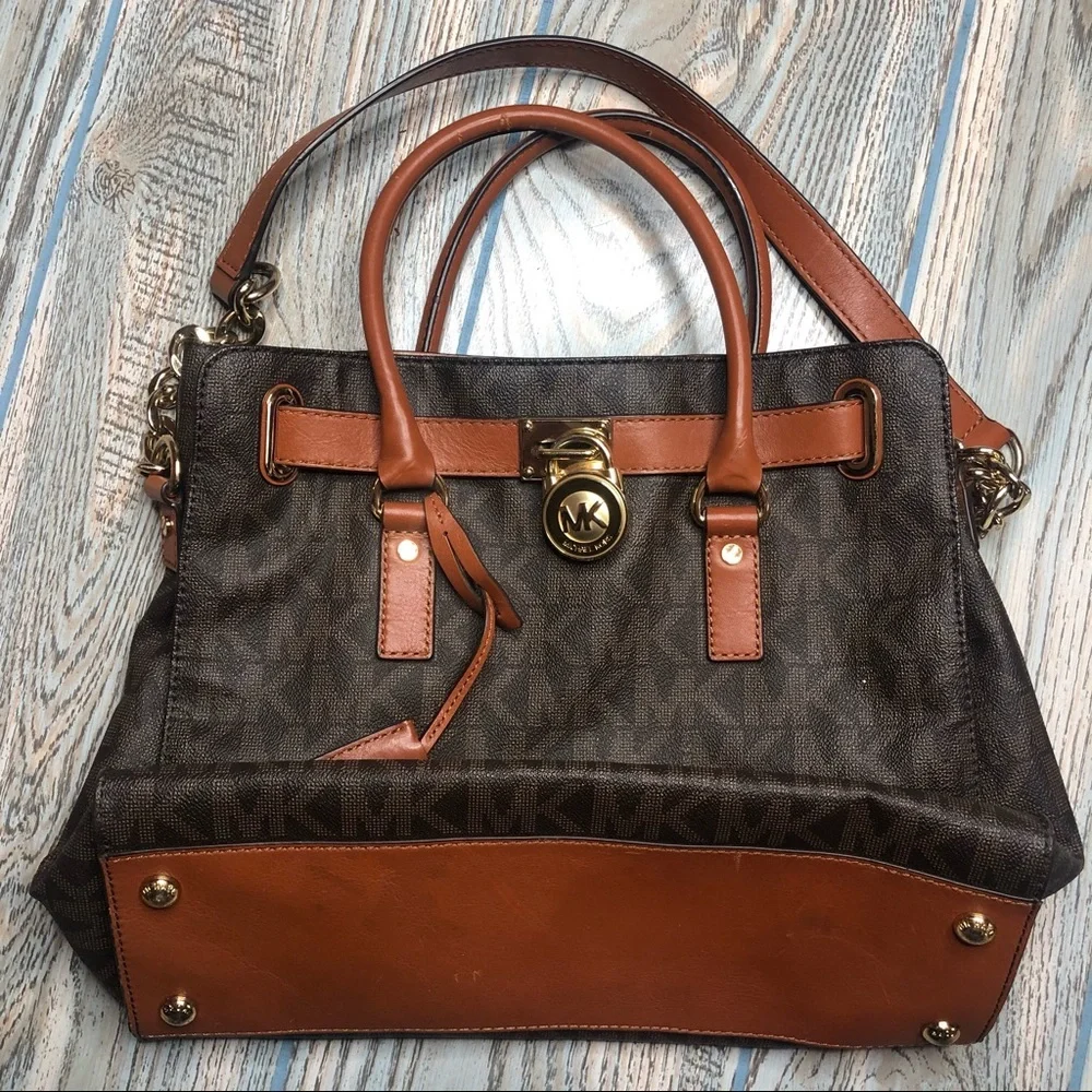 🍁Michael Kors Hamilton tote